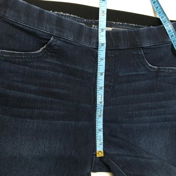 Simply Vera Jeggings Dark Wash Denim Skinny Jean Leggings Women's sz 4 Long - Picture 6 of 12